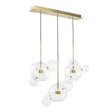 Sattelite 18W 6 LED Chandelier 29.5 x 22 Inch by Zeev  - CD10378-6-AGB