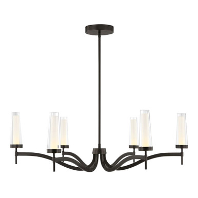 Butler 5W 6 LED Chandelier 14 Inch Tall and 40 Inch Wide by Savoy House - 1-1464-6