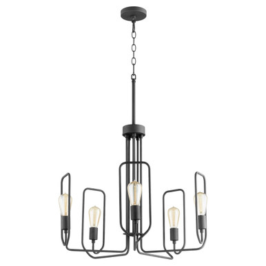 Harmony 9 Light Large Modern Chandelier by Quorum 657-9-80 - 650-5-69