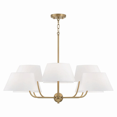 Welsley 8 Light Oversized Chandelier by Capital - 450481AD