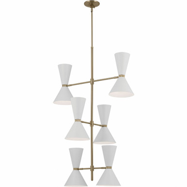 Phix 12 Light Medium Foyer Foyer Chandelier by Kichler - 52568