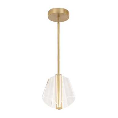 Mulberry 44W LED Pendant 11 Inch Tall and 10.88 Inch Wide by Kuzco - PD62511-BG/LG-UNV