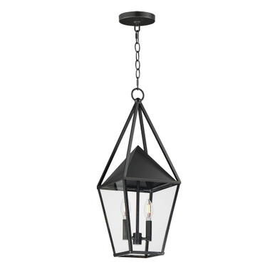 Bavaria 2 Light Outdoor Small Pendant by Maxim - 3168CLBK