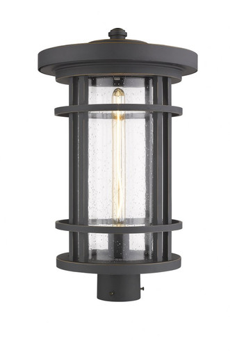 Jordan 1 Light Outdoor Post Mount Lantern 14.25 x 109.5 Inches by Z-Lite - 570PHXL-ORB