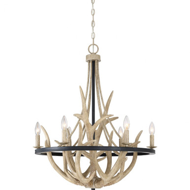 Journey 6 Light Large Chandelier by Quoizel - JR5006EK