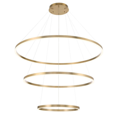 Spunto 165W 3 LED Grand Chandelier 1.5 Inch X 60.75 Inch Wide by Eurofase - 31474-038