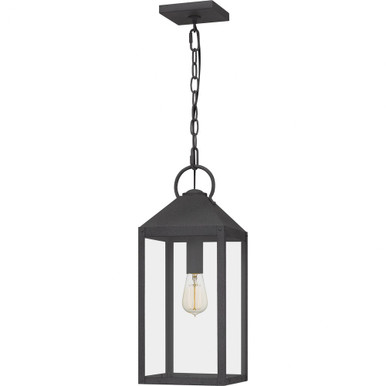 Thorpe 1 Light Outdoor Small Pendant by Quoizel - TPE1908MB
