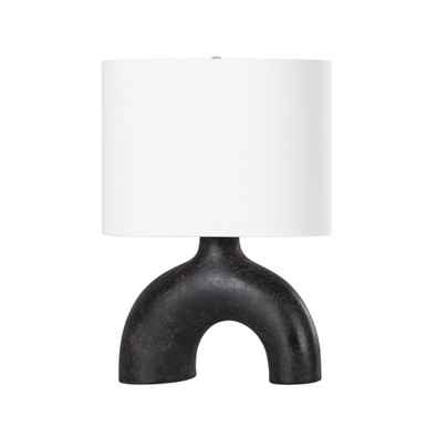 Valhalla 1 Light Table Lamp 21.75 x 15 Inches by Hudson Valley - L1622-AGB/CEC