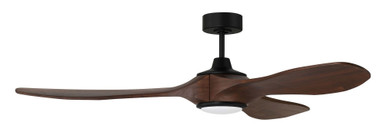 Envy 3 Blade Ceiling Fan with Light Kit 60 In Wide by Craftmade - EVY60FB3-NWF