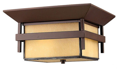 Harbor 2 Light 7 Inch Wide Outdoor Flush Mount by Hinkley - 2573