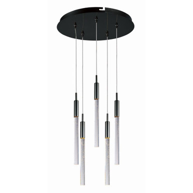 Scepter 37.5W 5 LED Light Medium Pendant by ET2 - E32775AS