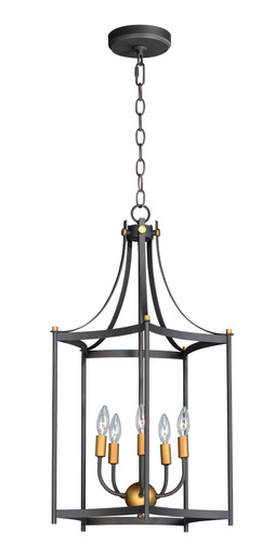 Wellington 5 Light Large Pendant by Maxim - 13597OIAB