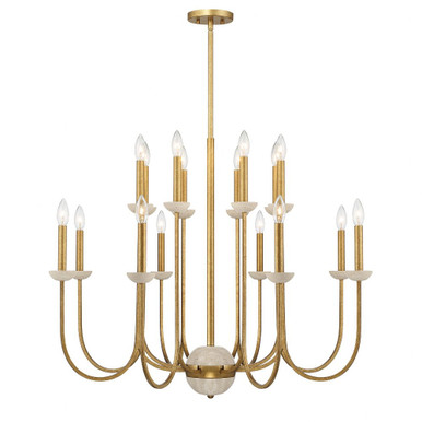 Oakhurst 16 Light Oversized Chandelier by Savoy House - 1-2296-16-262