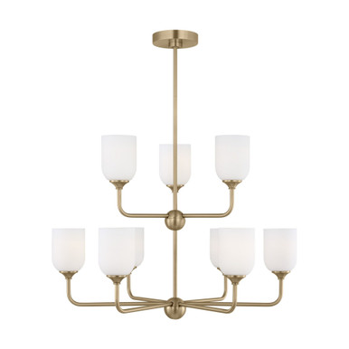 Emile 9 Light Large Chandelier by Generation Lighting - GLC1109