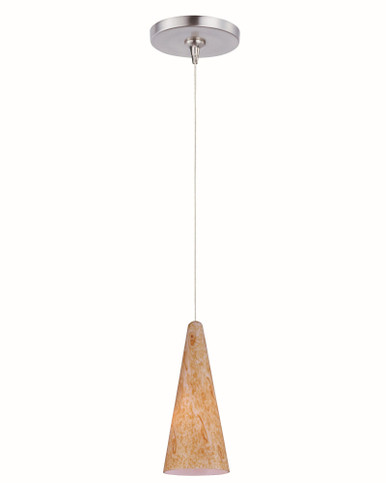 Lava 1 Light Mini RapidJack Pendant and Canopy by ET2 - E94430-103SN