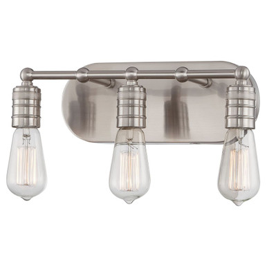 Downtown 3 Light Vanity Light by Minka Lavery - 5135-84