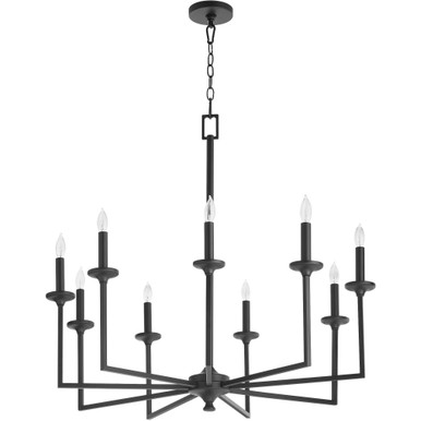 Eldorado 9 Light Large Chandelier by Quorum - 6005-9-59