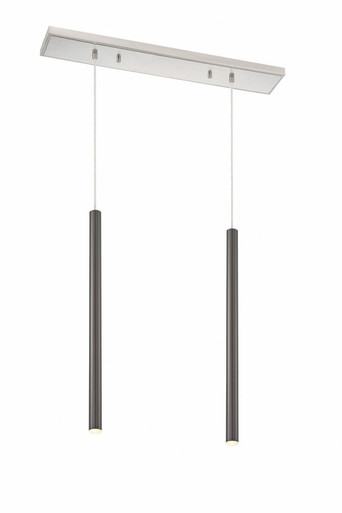 Forest 70W 14 LED Island/Billiard 16 x 24 In by Z-Lite 917MP24-PBL-LED-2LBN - 917MP24-PBL-LED-2LBN