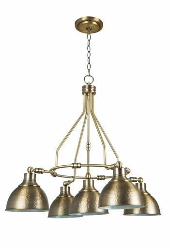 Timarron Five Light Chandelier 29.5 Inch W by 26.88 Inch H by Craftmade - 35925-LB