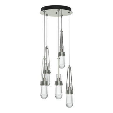 Link 5 Light Contemporary Medium Pendant 16.1 Inch Tall by Hubbardton Forge - 131127H