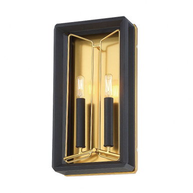 Sable Point 2 Light Wall Sconce by Minka Metropolitan - N7852-707