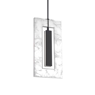 Cambria 1 LED Light Mini Pendant by Modern Forms - PD-28216-BK
