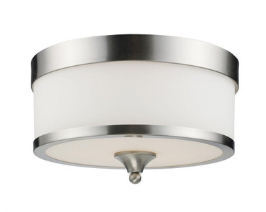 Cosmopolitan 3 Light 13 Inch Wide Classical Flush Mount by Z-Lite - 308F-BN