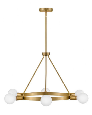 Orla 6 LED Light Medium Chandelier by Lark - 83616
