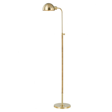 Devon 1 Light Floor Lamp by Hudson Valley - MDSL521-AGB