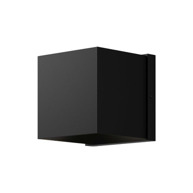 Rene 11W LED Light Outdoor Wall Lantern 4.63 Inch Wide by Kuzco - EW39005-BK-UNV