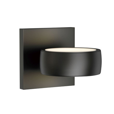 Modular 16W 2 LED Outdoor Wall Mount 5 Inch Tall by ET2 - E30170-BK