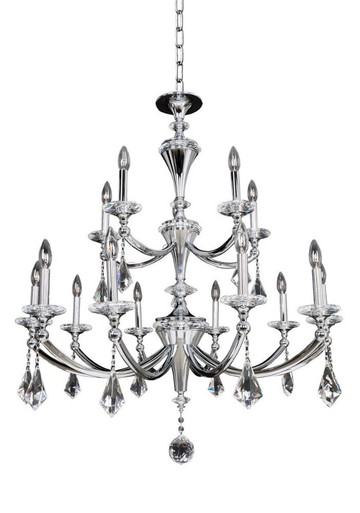 Floridia 15 Light Oversized 2 Tier Chandelier by Allegri - 12173-4037