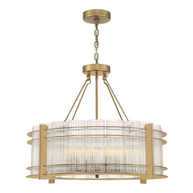 Regis 10 Light Chandelier 21.63 x 28 Inch by Zeev - CD10284-10-AGB