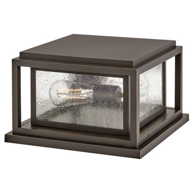 Republic 16W 2 LED Small Outdoor Pier Mount 7.5 x 12 Inches by Hinkley  - 1008