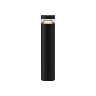 Windermere 24 W LED Outdoor Bollard 28.38 x 6.38 Inches by Kuzco - EB48528-BK-UNV