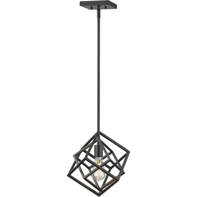 Euclid 1 Light Medium Pendant by Z-Lite 457MP-MB - 457MP-MB