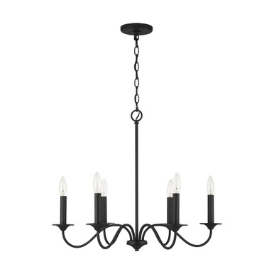 Vincent 6 Light Medium Chandelier by Capital - 437261BI