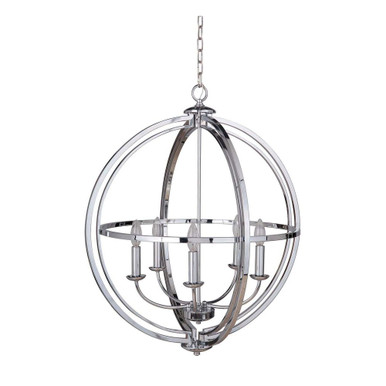 Berkeley 5 Light Medium Foyer Chandelier by Craftmade - 40135