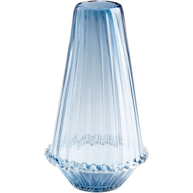 Blue Persuasio 7.75 Inch Medium Vase by Cyan - 09171