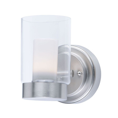 Mod 8W 1 LED Wall Sconce by Maxim - 30261CLFTSN