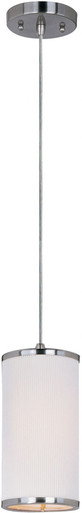 Elements 1 Light Small Pendant 10 Inch Tall by ET2 E95020-102SN - E95020-102SN