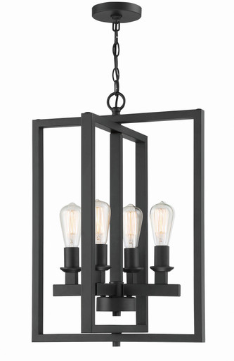 Chicago 4 Light Small Foyer Chandelier by Craftmade - 53134