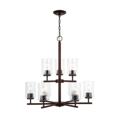 Oslo 9 Light Medium Chandelier by Generation Lighting 31172-267526 - 31172-267526