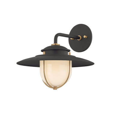 Greentree 1 Light Wall Sconce 11 Inch Tall and 12 Inch Wide by Troy - B4011-FOR/PBR