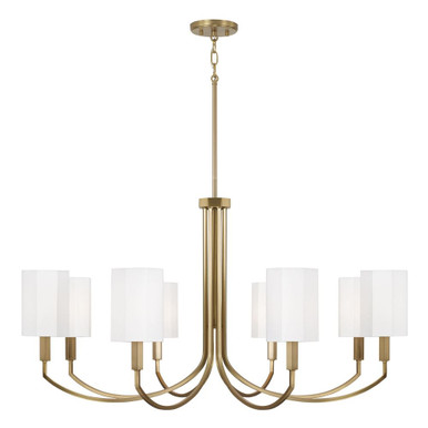 Adrian 8 Light Chandelier 21 Inch Tall and 40 Inch Wide by Capital - 459581AD-716