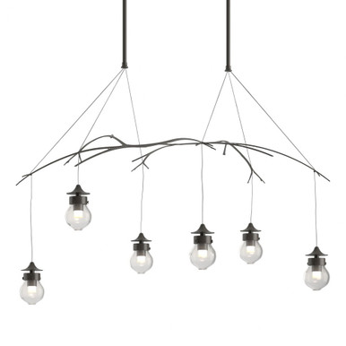 Kiwi 6 Light Large Standard Pendant by Hubbardton Forge - 136560-standard