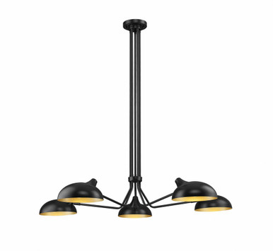 Bellamy 5 Light Oversized Pendant by Z-Lite - 1942-5MB