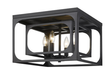 Easton 4 Light 15 Inch Wide Flush Mount by Z-Lite - 3038F