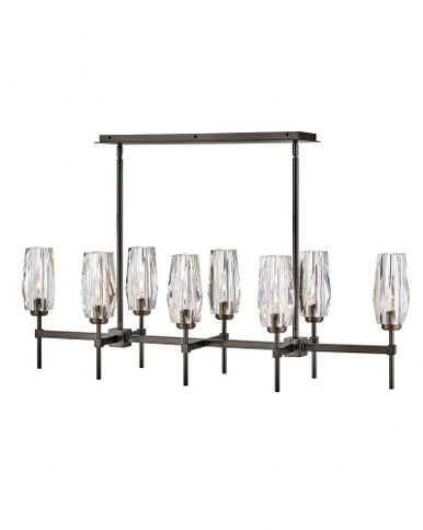 Ana 8 Light Oversized Linear Chandelier by Hinkley - 38256