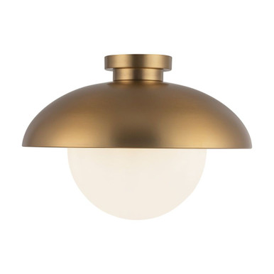 Rubio 1 Light 16 Inch Wide Flush Mount by Alora - FM522016